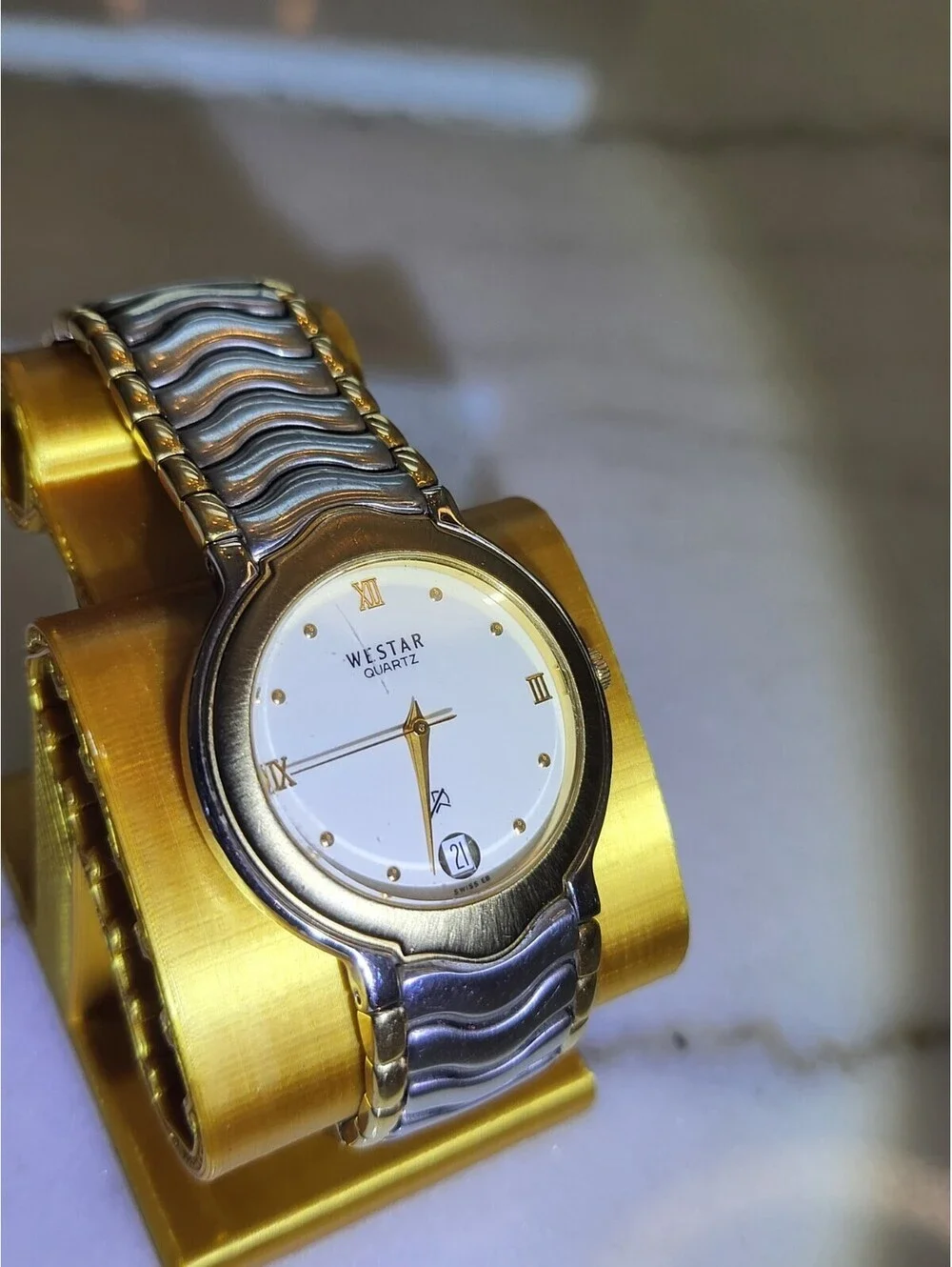 WESTAIR Womens Watch 33mm Working Great 2-tone, Up to 6 3/4